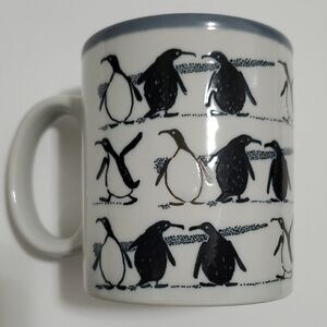 Otagiri Japan Penguin Pattern Ceramic Mug